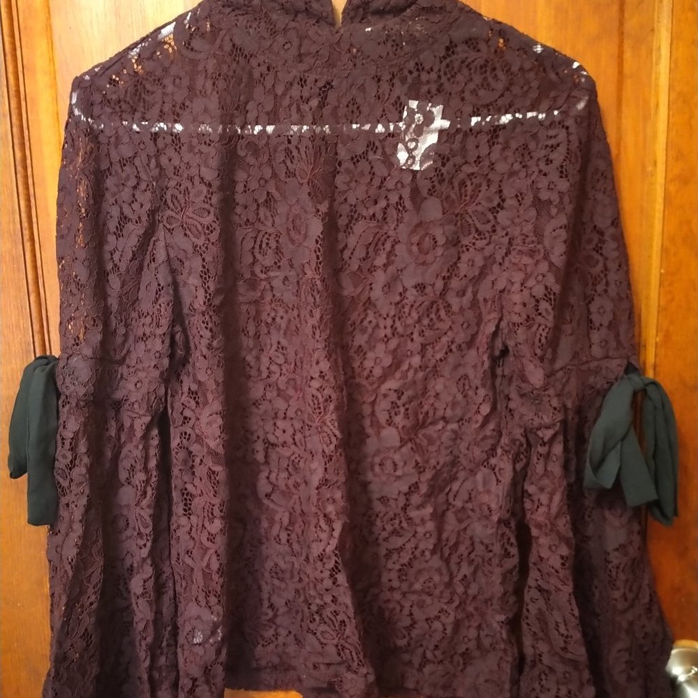 NWT Loft lace longsleeve